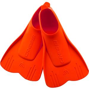 Cressi Short Floating Swim Fins to Learn to Swim - For Kids 1 Years Old and up - Mini Light: designed in Italy, Red