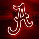 University Neon Sign for Wall Decor University Football Neon Light Man Cave, 13.2 * 13.2
