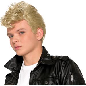 Rubies Adult Forum Novelties 50s Greaser Costume Wig, Blonde for themed parties and Halloween