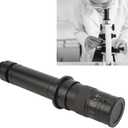 DAUERHAFT Monocular 300X Zoom C Mount Lens Microscope Lens Adapter 1X Eyepiece Lens Adjustable Magnification 0 7X to 4 5X Aluminum Alloy for Industry Microscope Camera