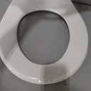Little2Big Toilet Seat with Built-In Toddler Potty Training Seat, Slow Close, Easy to Install, Made in USA, ROUND, White