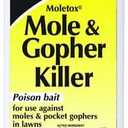 REVENGE Moletox Mole & Gopher Killer Poison Bait Granules, 1 lb. Ready-to-Use Control for Pocket Gophers in Lawn