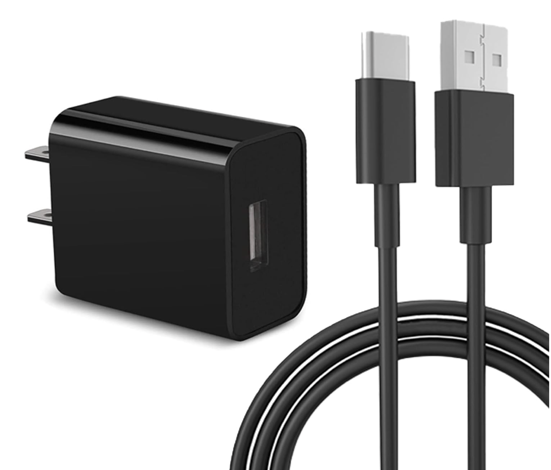 Fast Charger with 6Ft USB TypeC&Micro USB Cable for Charging AllNew Fire 6 HD 7 8 10/Fire Max 1113th Gen/Fire HD 7 8 10Plus/Kids Edition Kids Pro/All EReader,Oasis,Paperwhite/Samsung Galaxy Tab A