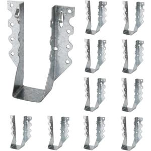 LukLoy 10 Pack 2x6 Joist Hanger 20 Gauge Galvanizing Face Mount Joist Hangers for Wood