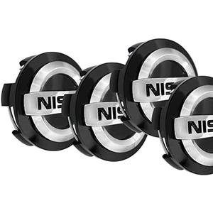4PCS Wheel Center Caps Compatible with Nissan Altima Rogue Murano Maxiam Kicks Frontier, 60mm/2.36" Car Wheel Hub Caps,ABS Rim Center Hub Cover (2.36'')