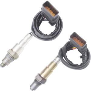 2PCS Oxygen O2 Sensor 1 & 2 for 2014-2015 BMW 335i 335i xDrive Activehybrid 3 3.0L Upstream + Downstream