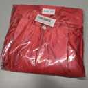 Newrara Unisex Shiny Kindergarten Graduation Gown Cap with Tassel (Red)