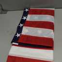 Embroidered American Flags for Outside 3x5 High Winds- Outdoor Heavy Duty Weatherproof USA Flag- Sewn Stripes Applique US flag- Brass Grommet and Canvas Head(pole not included)