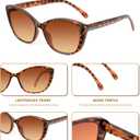 JOLISU 3 Pack Bifocal Reading Sunglasses for Women, 2 IN 1 Sun Readers Glasses Spring Hinge with UV400 Protection