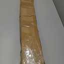 Bonpally Curved Shower Curtain Rod for Bathroom, 40-72 Inches Adjustable Curved Shower Rod, 0.9MM Aluminum Shower Curtain Rod with Rotating Brackets for Extra Shower Space, Need to Drill, Black