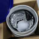 MOPHA Dryer Vent Hose 4 Inch, 3FT Heavy Duty 6-Layer Flexible Aluminum Dryer Duct with Rubber Seal Connectors, Heat Resistant Insulated Dryer Exhaust Hose for Tight Spaces, Easy-Install Dryer Vent Kit