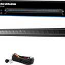 4WDKING 20 Inch Slim LED Light Bar with RGB Accent Lighting, Screwless Design, IP68&IP69K Waterproof, 100W Off Road Driving Lamp with 10FT Wire Harness for Truck/Pickup/ATV/UTV/SUV/Golf Cart/Boat