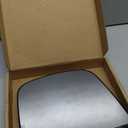 LHCDQSKCW Compatible with Chevrolet Chevy Express GMC Savana 2500 Van 20082021, Upper Passenger Right Side Mirror Glass, Heated Rear View Mirror with Backing Plate