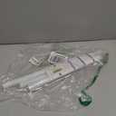 White Tension Curtain Rod for Windows 28 to 48 inch, Adjustable Expandable Pressure Spring Curtain Rod No Drilling, 7/8" Curtain Rod for Bedroom Doorway Closet Door