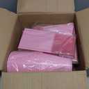 Pink Plastic Plates, 25 Guest Pink Party Supplies Set, Pink Disposable Dinnerware Set, Including Plastic Plates, 12 oz Cups, plastic Cutlery and Paper Napkins for Party Wedding Birthday