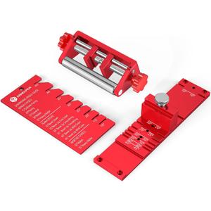 Chisel Sharpening Jig, Wood Honing Guide for Chisels and Planes Width 0.1" to 2.8" with Sharpening Angle Fixture, Angle Gauge from 10 to 45(Excluding Sharpening Stone)