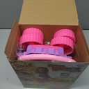 Hoopi Extreme Bubbles Lawn Mower for Toddlers, Spill-Proof Kids Bubble Machine with Lights for 2-Year-Old Girl Birthday Gift, Easter Gifts for Toddlers, Bubble Blowing Push Outdoor Toy with 3 Bottles