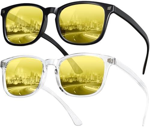 livho Blue Light Blocking Glasses, Computer Reading/Gaming/TV/Phones Glasses for Women Men,Anti Eyestrain & UV Glare