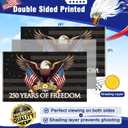 250th anniversary usa Flag 3x5: Double Sided 3-Ply Betsy Ross Flags Heavy Duty - UV Protection & Fade Resistant & Reinforced Brass Grommets - 250 Years Of Freedom