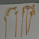 Metal Flowers for Outside,Decorative Garden Stakes,Flower Bed Decor Plant Stakes,Metal Art for Outside,Yard Art Outdoor for Lawn Yard, Walkway and Flower Garden