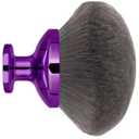 Extra Large Body Makeup Brush For Self Tanner, Leg Makeup &Bronzer Blend,90 mm Wide-headed Kabuki Brush Provides More Even &Pretty Application, Sunscreen Face& Back Makeup Brush, Wet&Dry Use- Purple