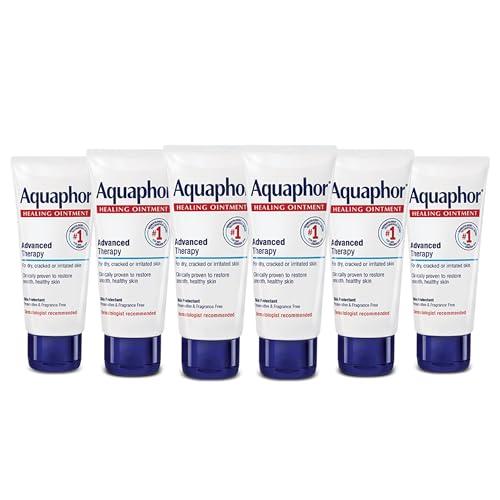 Aquaphor Healing Ointment, Advanced Therapy Healing Ointment for Dry Skin, Skin Protectant for Dry Cracked Skin - 1.75 oz. Tube (Pack of 4)