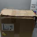 CroBlissful Acrylic Draft Cover with Front Overhanging Panel Shield for Lab Equipment or Office Use(15 x 15 x 15 Inches)