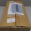 TOWON Black Desk Dry Erase Board with Charger Pad, Small Glass Desktop Whiteboard, Desktop whiteboard - Glass Dry Erase White Board- Desk Computer Buddy for Home Office Supply, 17 x 6 Inches