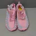 StoneLiquid Barefoot Shoes Women, Running Hike Barefoot Men Minimalist Quick Dry Footwear Wide Toe Box (8-8.5, Pink)