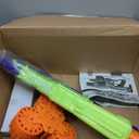 DART ZONE Savage Spin Semi-Auto Foam Dart Blaster  45-Dart Triple-Drum Motorized Foam Dart Gun  NERF Dart Compatible Soft Bullet Toy Gun for Kids w. 90 Darts  AKA Adventure Force Gun  80 ft Range