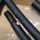 Snow Shovel Heavy Duty for Driveway with Ergonomic Handle to Use Without Back Pain for Home Garage Car - Snow Shovel with 18 Inch Blade Large Capacity and 58 Inch Long Ergonomic Handle (Black)