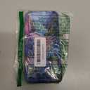 Compatible with Samsung Galaxy S24 Plus & S25 Plus Case Cute with Card Holder/Slot Wallet Phone Cover for Women for S24+ & S25+ / Blue Purple Marble Natural Stone Swirls Painting Abstract