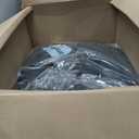 Black Thick Nappa Leather 3D Contoured Automotive Car Seat Covers Full Set