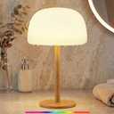 Waterproof Shower Lamp Cordless Lamp - 7500mAh Rechargeable Table Lamp, Bathroom Lamp, RGB 15 Colors & 3 Color Temperature Touch Dimmable, Shower Light for Inside Shower, Bathtub, Bedroom,1PC