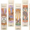 Folkulture Incense Sticks (120 Sticks) | Set of 6 Premium Incense for Calm, Aromatherapy, Relaxation | No Charcoal,Organic, Non Toxic, 45 Mins, Long Burning Vanilla, Amber, Chamomile Insence-Sticks (Nag Champa)