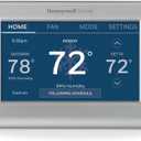 Honeywell Home RENEWRTH9585WF Smart Color Thermostat, Silver (RENEWRTH9585WF/U)
