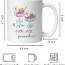 Mahjong Gifts Mug, Mahjong Gifts for Women Coffee Cup Ceramic, Gift for Mah Jong Players Lovers, Mah Jong Accessories Ceramic Coffee Tea Mug 11 oz (5)