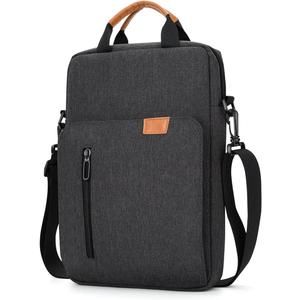 Vertical Laptop Case for 13-13.3 Inch MacBook Air/Pro 13 Inch iPad Pro/Air 12.9 Inch iPad Pro MacBook Neo A18, Waterproof Protective Lightweight Laptop Computer Cover Bag, Deep Gray