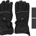 Electric Heated Gs, Heating Gs for Men and Women, Gs with 3 TEM Modes, Windproof Winter Gs for Skiing, Hiking, Snowboarding