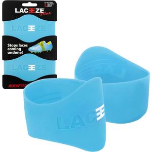 Laceeze Band Max Size USA 8+ keeps laces tied during sport soccer, rugby, field hockey