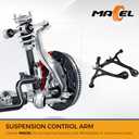 MACEL 2 Pcs Front Suspension Lower Left Right Control Arm Assembly Compatible with 2004 2005 2006 2007 2008 Acura TSX, 2003-2007 Honda Accord K640289 K640290