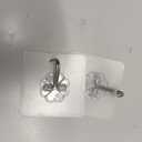 24 Pack Self Adhesive Hooks Heavy Duty - 33lb Max, Transparent, Waterproof, Sticky Wall Hooks for Keys, Bathroom, Shower, Outdoor, Kitchen, Door, Home Improvement, Utility