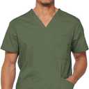 Dickies EDS Signature Men's V-Neck Top (Green, XXL)
