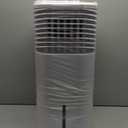 FLOWBREEZE 24" Windowless Portable Air Conditioner, 15H Timer&120Oscillation, 3-IN-1 Portable AC Unit w/Remote, 2Gal Tank, 3 Modes & Speeds, Ultra-Quiet Ventless Swamp Cooler for HomeOffice, Pearl