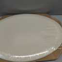 Mayfair Cameron Bone Toilet Seat, Non Slip Heavy Duty Wood, Easy Clean, Made in USA, Elongated