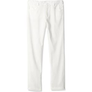 Isaac Mizrahi boys 5-pocket Stretch Cotton Casual Pants, White, 4 US