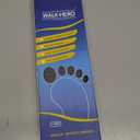 Plantar Fasciitis Feet Insoles Arch Supports Orthotics Inserts Relieve Flat Feet, High Arch (Mens 12-12 1/2 | Womens 14-14 1/2) (Gray)