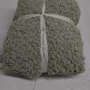 Amlie Home Knit Throw Blanket with Tassels for Couch, Luxury Boho Throw Blanket for Summer Sage Green, 50"x60"
