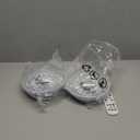 BOXPSII Solar Floating Pool Lights, Rechargeable Pool Lights That Float with Remote, 6.7'' 2600mAh IP68 Waterproof Floating Light 13 Colors Upper and Lower Glow Solar Light for Pools 2 Pack