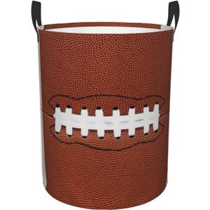 Football Laundry Basket Room Dcor Hamper Clothes Storage Bucket Toy Organizer Foldable Waterproof Bathroom Laundry Storage Bedroom Large